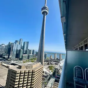 5* Hotel Two Br Two Ba Face To Cn Tower Step To Rogers Centre